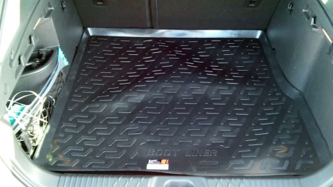 Locker  коврик в багажник пластик Lada Vesta Веста SW SW Cross NG с фальшполом на верхнюю полку    фото 2