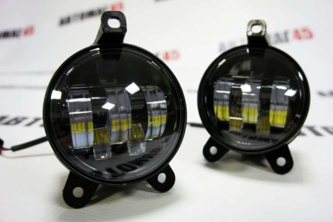 C2R  Фары п/туманные 5 линз LED Приора 2170 Нива Шевроле Niva Газель 30W 4000LM 2шт гарант 3 мес фото 2