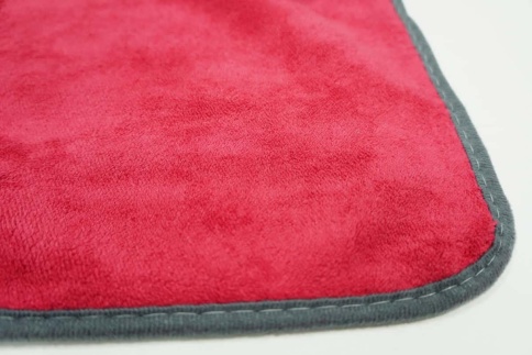 Li-Sa Микрофибровое полотенце для полировки и сушки авто 32х43см плотность 600г/м2 1шт    фото 2