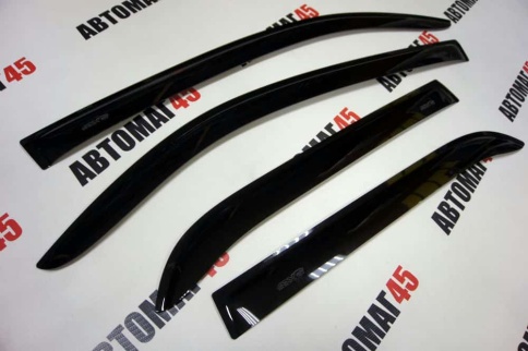 ANVair  дефлекторы окон Daewoo Matiz Дэу Матиз 2000-2015г комплект 4шт    фото 4