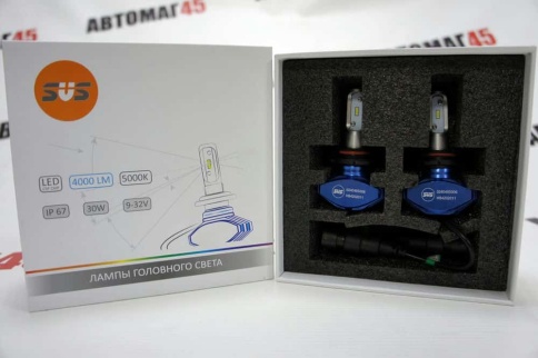 SVS S1  plus чип CSP LED 2шт HB4 12В 30W 5000К 4000Lm с обманкой гарантия 5 мес    фото 6