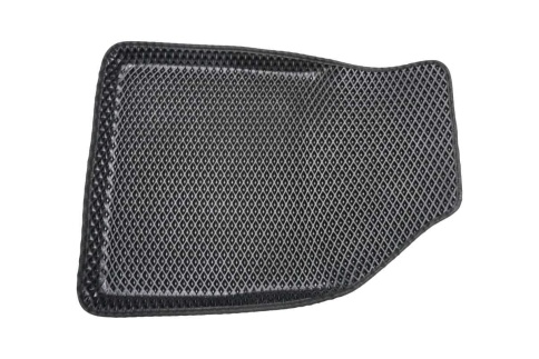 BORATEX  коврики в салон 3D EVA ЭВА Hyundai Creta II 2020-2022г черные рисунок ромб комплект 5шт   фото 3