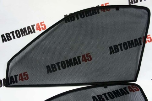 Легатон  каркасные шторки на клипсах и магниты Daewoo Nexia передние 2шт    фото 3