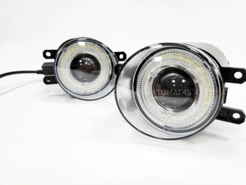 Ruzoom  Фары противотуманные линза 2 режима Toyota Lexus LED+ДХО 50W 4000LM  2шт гарантия 6 мес    фото 3