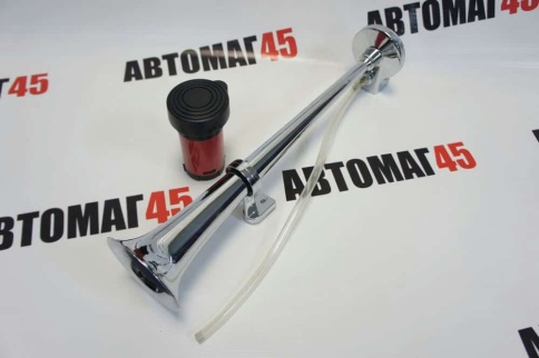 ISKRA  сигнал звуковой пневматический труба с компрессором 12В    фото 1