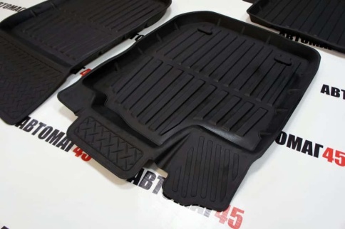 Коврики в салон Renault Logan с 15г/Stepway c 2014г Renault Sandero/Stepway с 2015г компл 4шт  фото 2