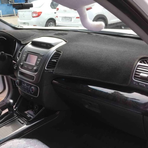 Накидка на панель Kia Sorento Киа Соренто 2009-2021г карпет Maximal фото 1