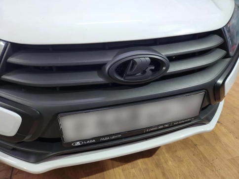 TLT Эмблема решетки Черный матовый Лада Vesta Granta FL Lada X-ray Largus FL Нива Урбан Нива Legend фото 4