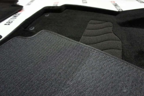 Seintex  коврики в салон 3D ворс Kia Rio с 2017г Hyundai Solais с 2017г комплект черный 5шт   фото 14