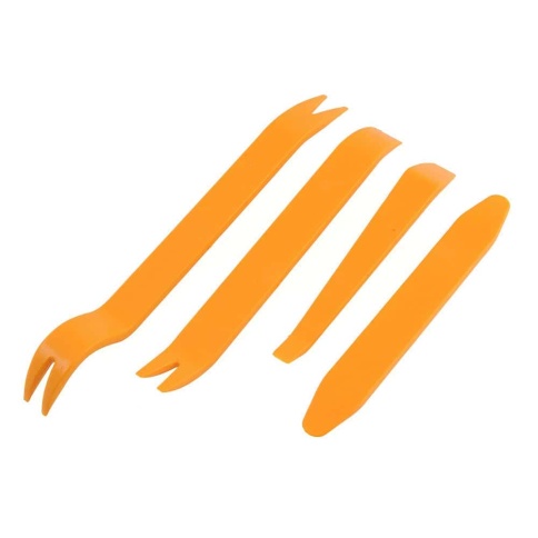 GUA ERLE  набор инструментов для снятия обшивки и клипс 4 предмета S225   фото 3