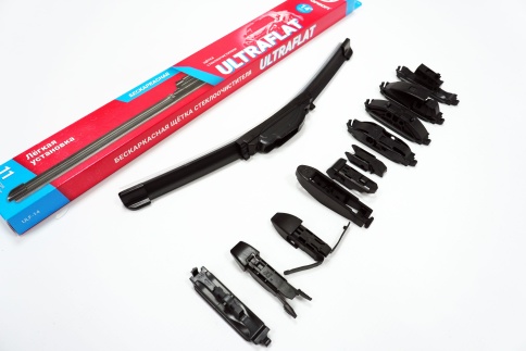 Autoprofi  щетка стеклоочистителя Ultraflat 11 адаптеров бескаркасная 400мм    фото 2