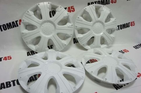 Star  Рейсинг колпаки R16 белый комплект    фото 3