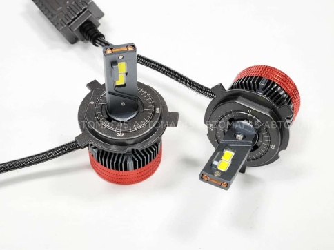 DMT-S20 лампы LED 2шт H4 12В 65W 5500K 6000Lm  с обманкой гарантия 6мес    фото 6