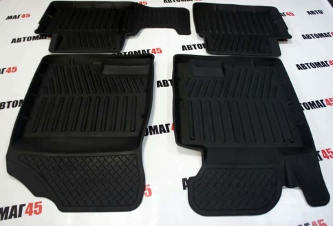 Коврики в салон Kia Ceed 12-18г Kia Cerato с 13г Hyundai Elantra 11-15г Hyundai i30 с 12г компл 4шт фото 5