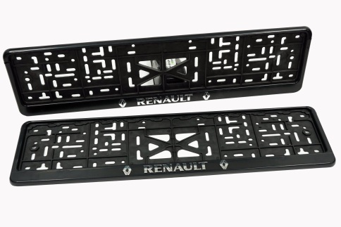 Рамка  номерного знака Renault    фото 1
