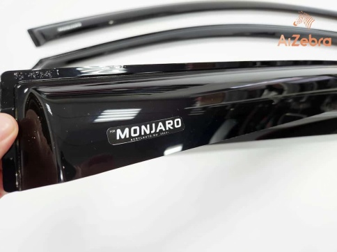 VAD  дефлекторы окон Geely Monjaro Джили Монжаро с 2022г-н.в. комплект 4шт    фото 4