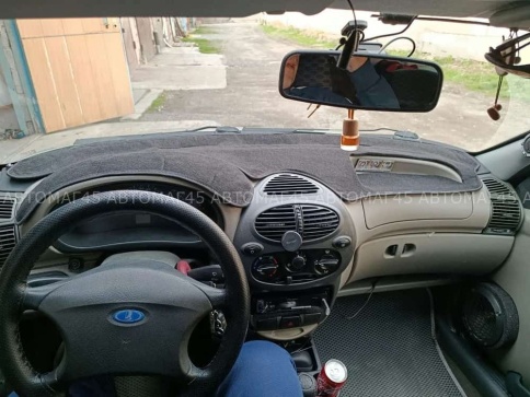 Накидка на панель Lada Kalina Калина 1 04-13г без подушки безопасности карпет  фото 2