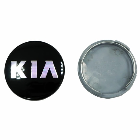 Колпачок ступицы Kia 58/55 черный QY-009 (208238) фото 1