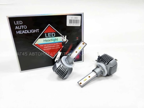 C2R V1 чип CSP LED 2шт H27 880 881 12В 6000К 2000Lm гарантия 4мес    фото 2