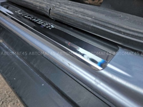 LIDER  Накладки на пороги  Mitsubishi Outlander Мицубиси Аутлендер 2012-2022г 4 шт нержавейка    фото 4