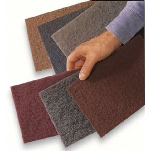 Total Mirlon  Скотч брайт для полировки Very Fine P360 красный    фото 3