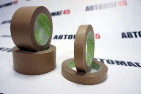 Holex  скотч малярный 19мм коричневый    фото 4