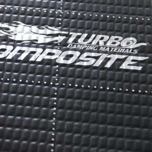 Turbo Composite M4  вибропласт толщина 4мм 500х700мм 60 микрон    фото 3