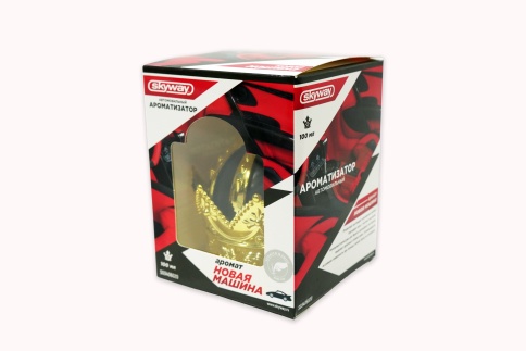 Skyway  ароматизатор на панель жидкий с дозатором Корона новая машина    фото 4