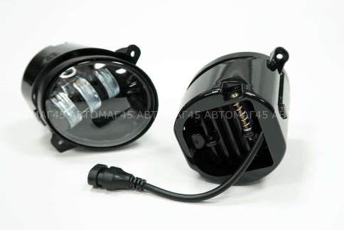 C2R Фары противотуманные 5 линз Лада Калина Гранта Ларгус LED 30W 5000LM 2шт гарантия 3 мес фото 4