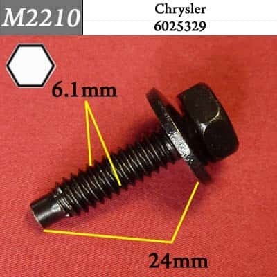 М2210 Автокрепеж металлический  фото 1