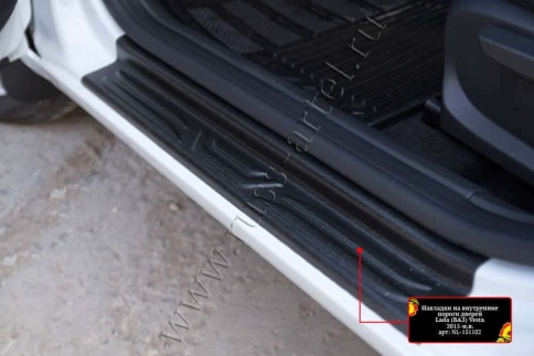 Русская Артель  Накладки на внутренние части задних арок Lada Vesta Веста Vesta SW Vesta SW Cross NG фото 8