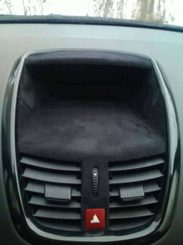 Алькантара  самоклеющаяся черная 1м х 1,5м Premium Dark Small Black фото 7