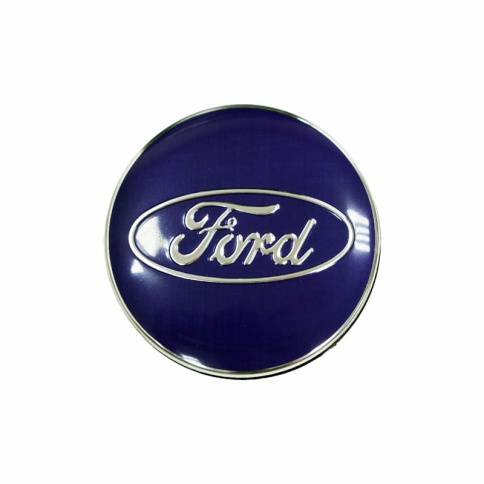 Колпачок ступицы Ford 58мм СМК со стикером (221229) фото 4