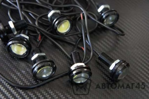 Carprofi Орлиный  глаз дневные ходовые 1 диод 23мм 3W 1шт    фото 6