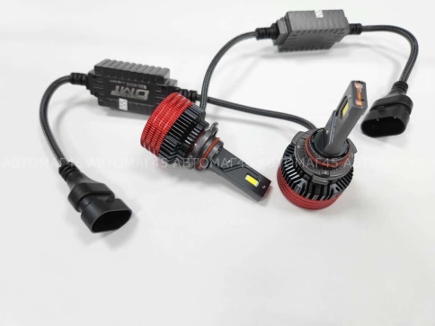 DMT-S30 лампы LED 2шт HB3/HB4/HIR2 12В 75W 5500K 6000Lm  с обманкой гарантия 6мес    фото 2