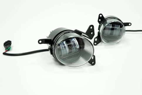 SALMAN  Фары п/туманные Mitsubishi Lancer 2007-2010г LED 50W 4800LM 6000K 2шт гарантия 6 мес фото 4
