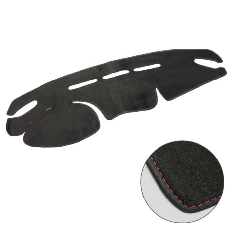 Накидка на панель ВАЗ 2110 только европанель красная нить карпет  фото 2