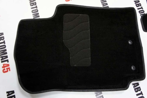 Seintex  коврики в салон 3D ворс Kia Rio с 2017г Hyundai Solais с 2017г комплект черный 5шт   фото 2