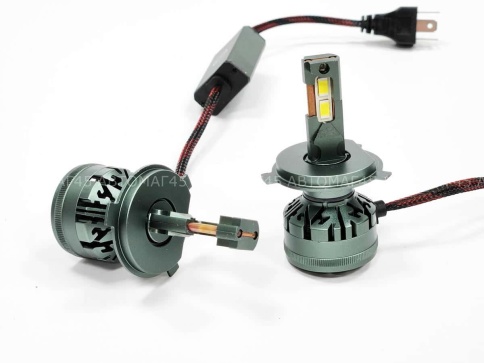 C2R V45 лампы LED 2шт H4 12В 50W 5500K 4500Lm  с обманкой гарантия 6мес    фото 2