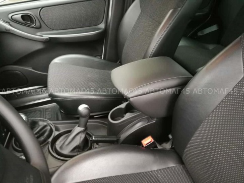 Подлокотник  Нива Шевроле Niva Chevrolet с 2009г Niva Travel Нива Тревел c 2021г экокожа    фото 2