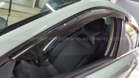 VAD  дефлекторы окон Volkswagen Jetta Фольцваген Джетта 2010-2019г 6 поколение комплект 4шт    фото 5