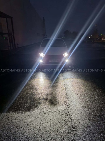 Ruzoom Фары противотуманные 1 линза  Lada Vesta X-Ray и иномарки LED 50W 6000LM 2шт гарантия 6 мес фото 21