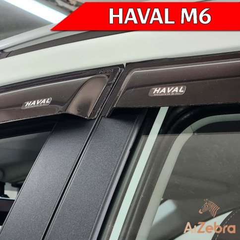 VAD  дефлекторы окон Haval M6 Хавал М6 2021г-н.в.  комплект 4шт    фото 3