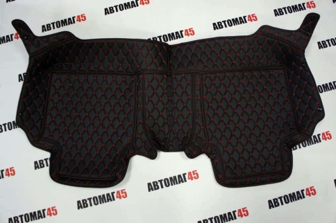 Ковры  5D экокожа Toyota Camry V40/V50/V55 06-18г черный с черной нитка + ворс комплект LIKE АКЦИЯ! фото 6