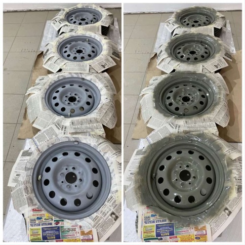 АВТОН  эмаль Болотная для дисков алкидная аэрозоль 520мл    фото 5