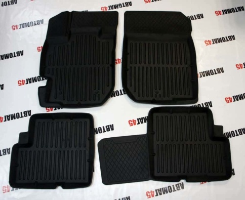 Коврики  в салон Nissan Almera c 2013г комплект 4шт    фото 4