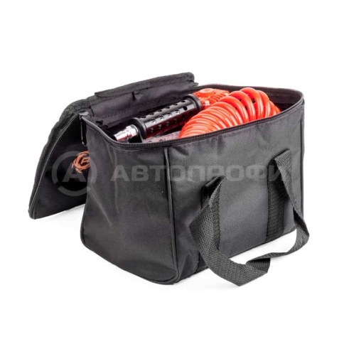 Агрессор  компрессор фонарь 35л 12В 10А 180Вт сумка насадки гарантия 3года AGR-35L    фото 3