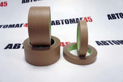 Itape  скотч малярный 36мм коричневый    фото 2