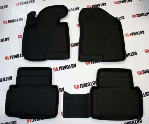Коврики  в салон Kia Sportage 2010-2017г Hyundai IX35 c 2010г комплект 4шт    фото 3
