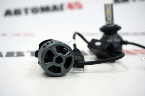 A16 чип CSP LED 2шт H7 12В 25W 5500К 2500Lm гарантия 5мес    фото 3